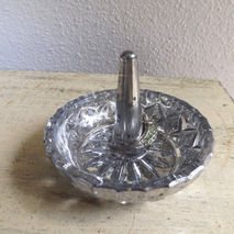 Mercury Glass Ring Holder - Jewelry Dish