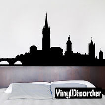 Dublin Skyline Vinyl Wall Decal or Car Sticker SS129