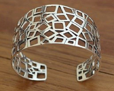 silver cuff bracelet womens