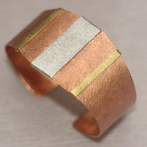 COPPER CUFF BRACELET / COPPER BRASS / WOMENS CUFF BRACELET