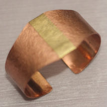 COPPER CUFF BRACELET / COPPER BRASS / UNISEX CUFF BRACELET