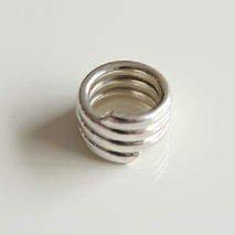 SILVER SNAKE RING / STERLING SILVER RING / WOMENS RING