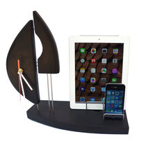 Dual Docking Station with Clock