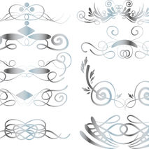 Silver wedding clipart, Wedding digital frames, Digital clip Art