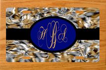 Monogram License Plate, Monogram Car Tag