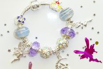 Fairy charm bracelet for children choice of color & size