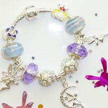 Fairy charm bracelet for children choice of color & size