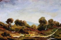 Traditional Landscape, Watercolor Art