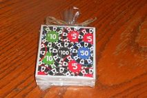 Gambling Chip Coasters - Set of Four