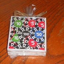 Gambling Chip Coasters - Set of Four