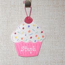 Personalized Wooden Cupcake Ornament