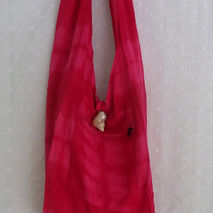 PINK COTTON BEACH BAG / UMBRELLA BAGS / WOMENS BAG