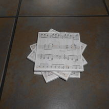 Musical Note Coasters - Set ofFour