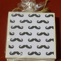 Mustache Coasters - Set of Four [