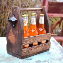 Rustic Beer Caddy