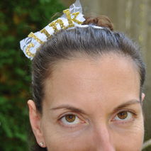Party crown, Christmas, New Year's eve, Holiday party headband