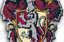 GRYFFINDOR   - iron on 100% embroidered embroidery patches patch