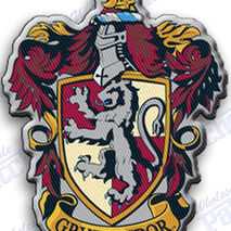 GRYFFINDOR   - iron on 100% embroidered embroidery patches patch