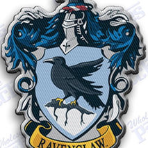 RAVENCLAW    - iron on 100% embroidered embroidery patches patch