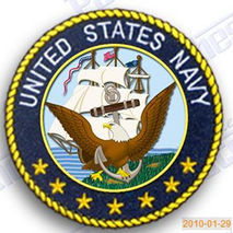 united states  NAVY -  military armed forces  - iron on 100% emb