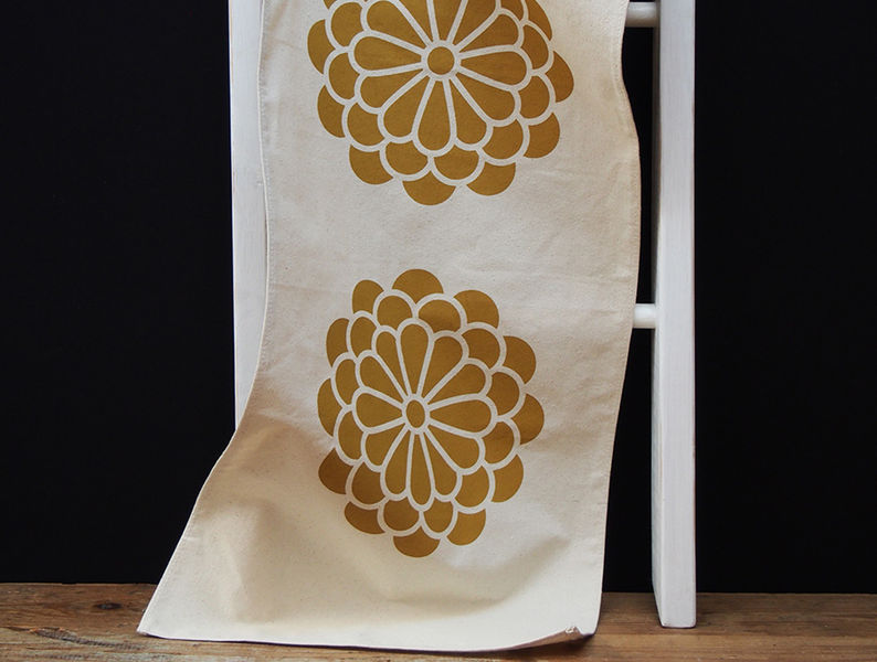 Table Runner - Yellow Flower - Kind Designs - PinkLion