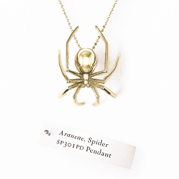 Large Spider Pendant - J.Herwitt - PinkLion