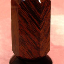 Pen box made of natural obsidian | pen holder | pen case | stone