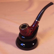 SIngle, Double and Triple tobacco pipe stand made of obsidian,