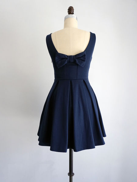 January Dress | Navy - apricity - PinkLion