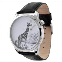 Giraffe Watch drawing