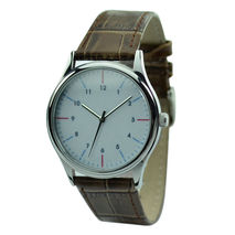 Minimalist Watch Dual Color Stripes - Unisex - Free shipping