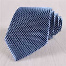 blue houndstooth neckties for men business cheap tie+n6
