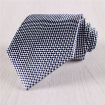 blue plaids silk formal ties for men+n22