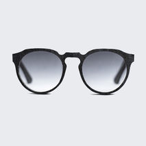 Kepler Stone Black Solid Denim Sunglasses