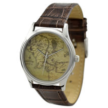 Map Watch (Middle Earth) in Silver