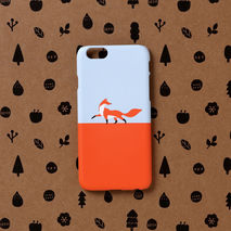 iPhone case - Fox walk, non-glossy C08