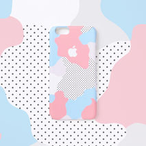 iPhone case - Pastel Geo, non-glossy C17