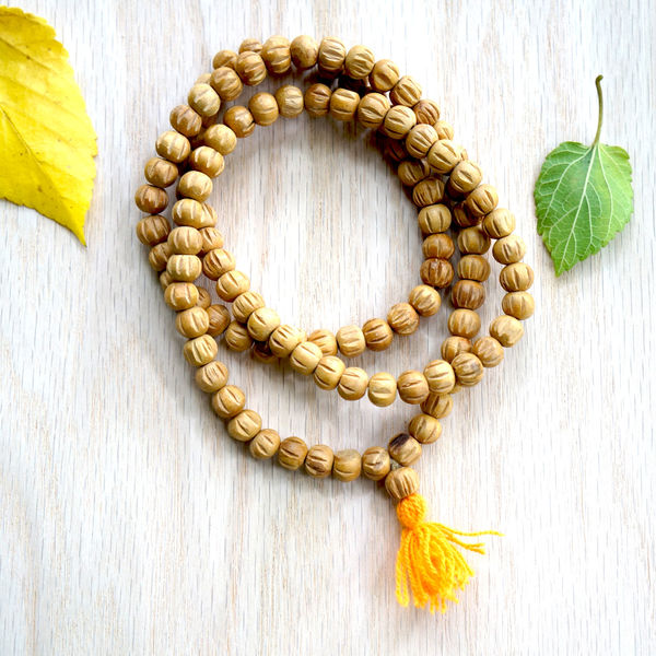 SANDALWOOD MALA YOGA MALA - Soothi | Style With Substance - PinkLion