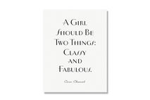 Coco Chanel Quote Greeting Cards