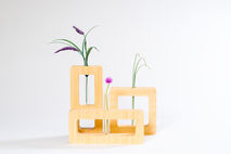 Geometric Bud Vase Set of 3