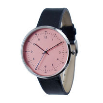 Minimalistic Watch Small Numbers Coral Face